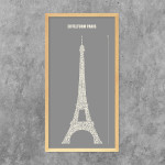 Grafik Eiffelturm