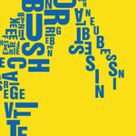 Hiddensee Buchstabengrafik Detail
