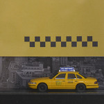 Architekturtypografik Objekt NYC Taxi #2