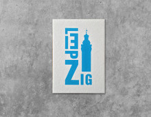 Buchstabengrafik Leipzig – Neues Rathaus